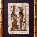 Папирус и паспарту - приемы декорации папирусов